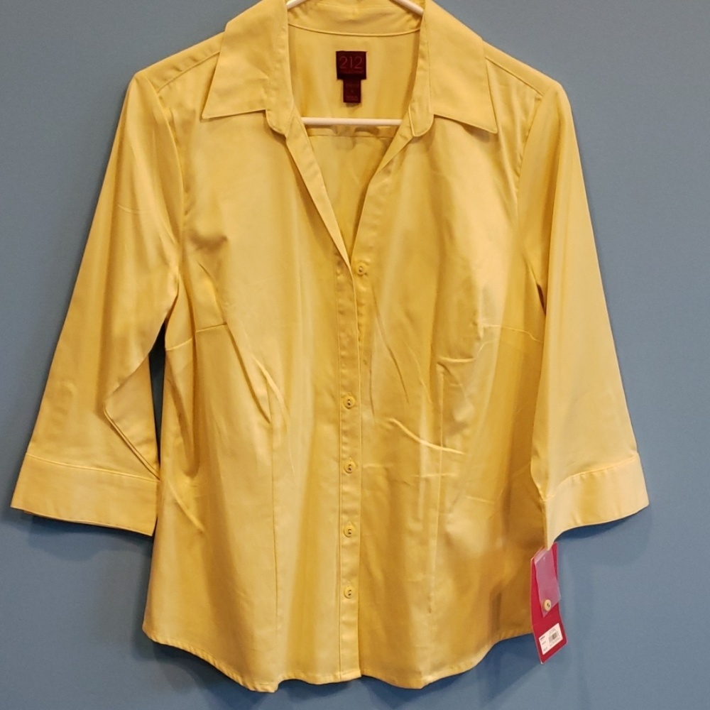 Yellow blouse